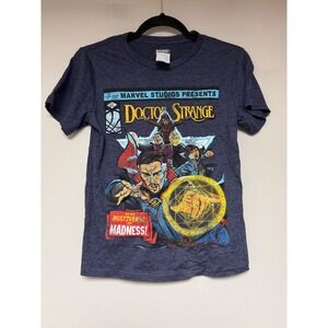 Marvel Doctor Strange Multiverse of Madness Boys Shirt‎ Medium Blue MVD0002YSC
